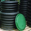 Polylok 18" Heavy Duty Cover/Lid for Corrugated Pipe (PN: 3007-HDC)