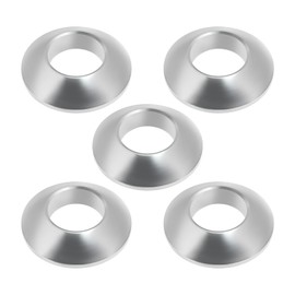 Be In Your Mind 5pcs M8 Stainless Steel Chrome Plated 17mm Outer Diameter Car Door Leather Trim Ball Washer