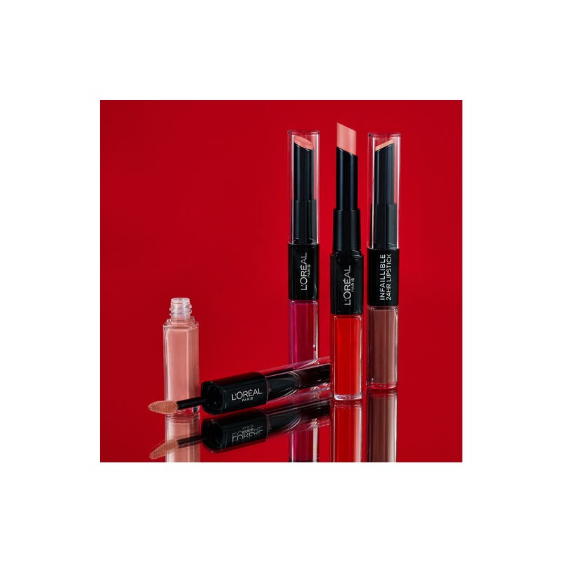 L'Oreal L’Oréal Paris Infallible 2-Step Lipstick 113 Invincible Sable