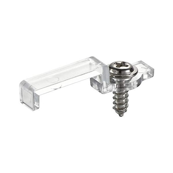 uxcell LED Strip Mounting Brackets, Fixing Clips Clamps Holder for