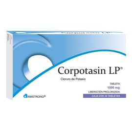 Corpotasin Lp Tableta De Liberación Prolongada 1500 Mg, 30 Tabletas