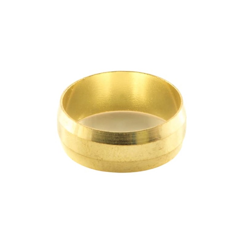 15mm Brass Olives for Compression Plumbing Fittings (10-15-20-25-50-100 Pack) (50)