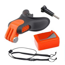 ZSooner Mouth Mount for Gopro Hero 7 6 5,Mouth Mount,Braces Connector Mouthpiece for Skating Surf