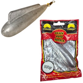 PRO FILSTAR Towing Lead Fishing 1 x 500g - Fishing Weights with Swivels - Trolling Fishing Lead - Fishing Lead - Sea Fishing Assembly - Lead Weight - Lead Weights - Sport Set Fishing Weights - Fishing