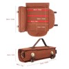 Bartender Tool Bag Bar Kit Bag Waterproof Canvas Multiple Compartments