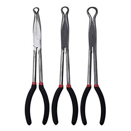 Pittsburgh 3 Piece Long Reach Hose Grip Pliers