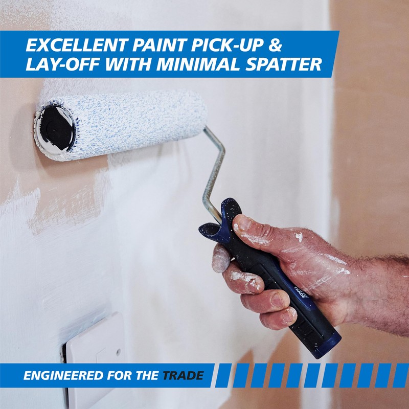 Harris Trade Short Pile Micropoly Roller Sleeve 9"