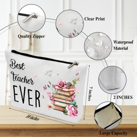 Graduation Gifts for Her, Makeup Bag Zipper Pouch, Cosmetic Bag for Purse Travel Toiletry Bag, Congrats Grad Gift for Women - B14