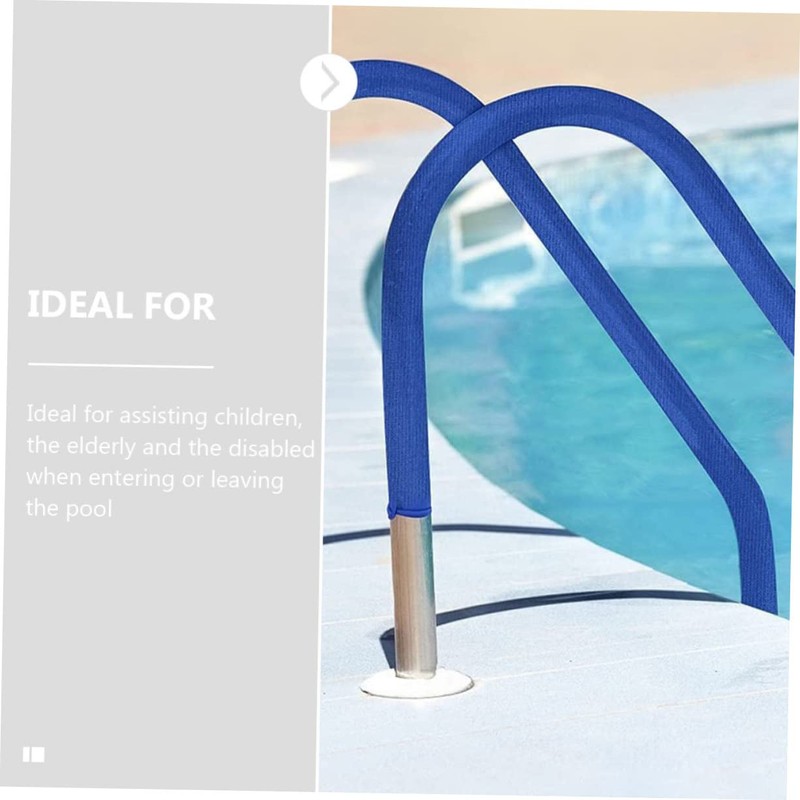 CAXUSD Swimming Pool Handrail Cover Neoprene Protective Sleeve with Zipper