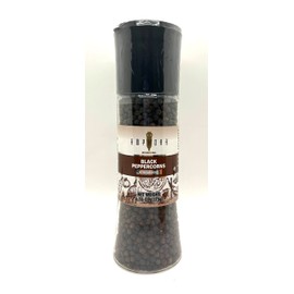 AMPHORA KOSHER BLACK PEPPERCORNS WITH GRINDER - 6.16 OZ (175 GR)