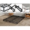 AROMUSTIME California King Box Spring 5 Inch High Profile Black