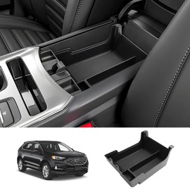 LUWU 2021 2022 2023 2024 2025 Edge Center Console Organizer Armrest Storage Box Insert Tray 2024 2025 Edge Accessories Black