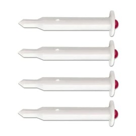 4-Pack Disposable Pop-Up Poultry Timers – Meat Thermometers for Turkey, Chicken & Beef