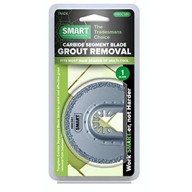 SMART Trade 90 mm Tungsten Carbide Segment Blade - Robust Multi-Tool Accessory for Cutting Tiles, Concrete & More