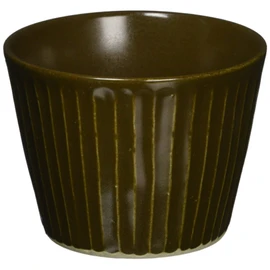 Mashiko Ware SHINOGI Soba Boaguchi Brown TS-13