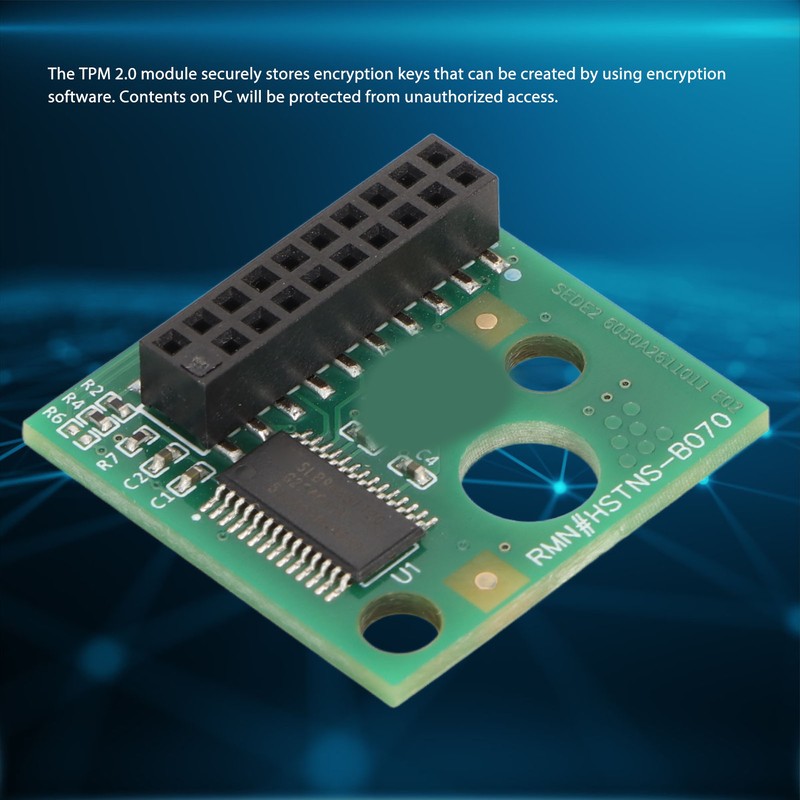 TPM 2.0 Module 20Pin Stable High Safety Durable Easy Installation