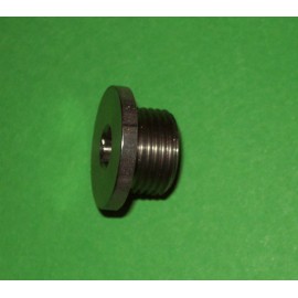 NASCAR O2 OXYGEN SENSOR WELD BUNG PLUG STAINLESS STEEL M18MM X 1.5MM THREAD