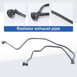 Bomunik Radiator Overflow Hose Vent Line 2013-2023 For Benz CLA250 GLA45 AMG W246 B200 Replace # 2465010325