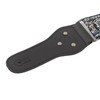 Electric Guitar Strap Adjustable Nylon Embroidered Shoulder Strap with Non