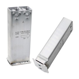 Jecoupoon Front Reinforcement Bar Rail Extension Bracket Crush Can Compatible with Model 3 Y 2017-2023 1109193-00-C