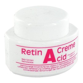 Retin A CID Cream Jar, 50 ml, red