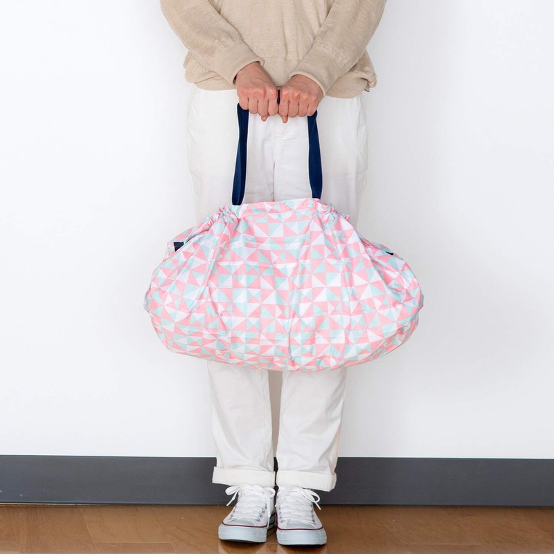 Marna S419D Shupatto Compact Bag, L, Triangle, Instantly Foldable Eco