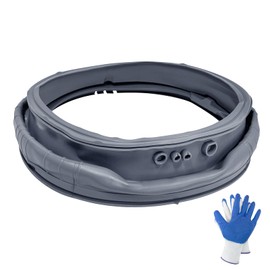 MDS65736915 Washer Door Boot Seal Compatible with LG Front Load Washing Machine Door Gasket WM3700HWA WM3700HVA WM3700HRA WM3600HVA WM3600HWA