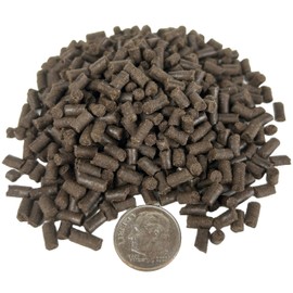 Aquatic Foods Inc. Pro-Growth Enhanced California Blackworm & Beef Heart Mix 1/8" x 1/8" Sinking Bits. Andrew Soh's Pro-Growth Enhanced Bits - 1/8-lb