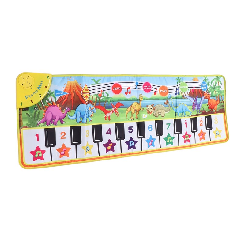 Baby Piano Keyboard Mat Improve Coordination Folding Educational Baby Musical