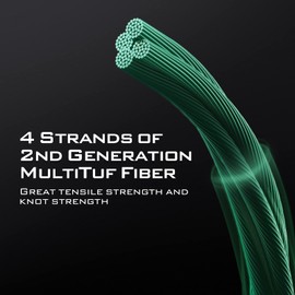 New KastKing Destron Braided Fishing Line, Highly Abrasion Resistant, Improved Knot Strength, Ultra-Thin Diameter Superline, Zero Stretch & Memory, CFT “Color Fast Technology”, 75% Thinner Than Mono