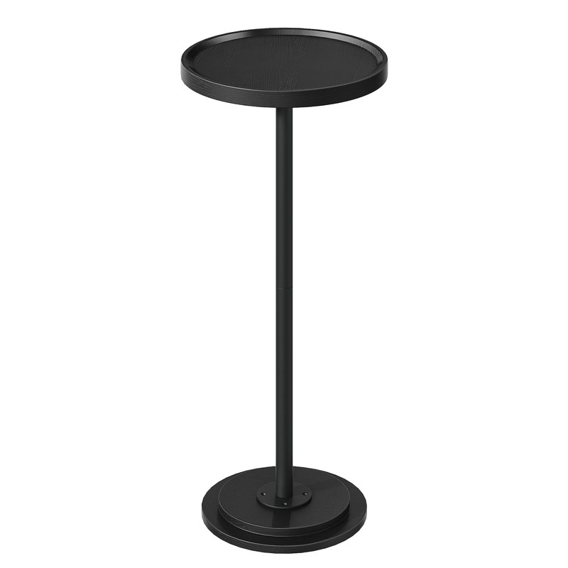 CHOEZON Small Round Side Table, Drink Table for Small Spaces,