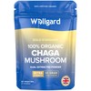 Wellgard Organic Chaga Mushroom Powder 90 Grams - Mushroom Supplement,