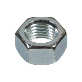 Merriway BH03667 (50 Pcs) Steel Full Hex Head Nut, M8 (5/16 inch) - Pack of 50 Pieces