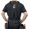 KUNN Tool Belt Suspenders Removable Padded Shoulder Work Suspenders with