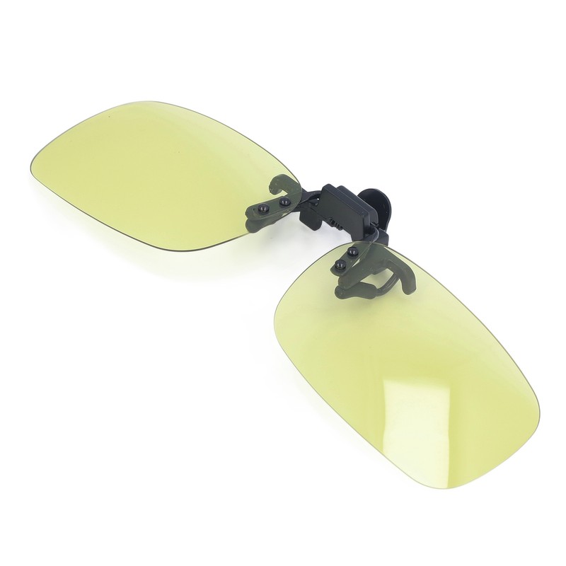 Polarized Clip On Glasses Day Night Duel Use Portable Polarized