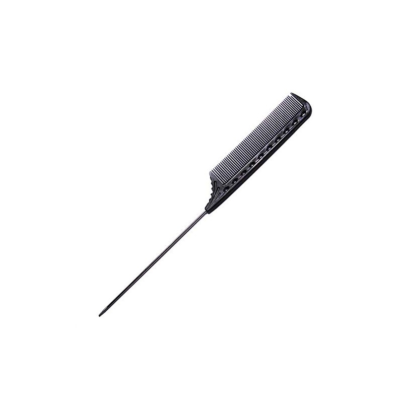 YSPARK Y.S.PARK Winding Comb YS-122 Carbon Black Hair Brush 1