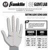 Franklin Sports CFX FP Softball Batting Gloves Pair, Women's X-Large,