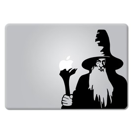 Gandalf Lord of The Rings for MacBook Laptop Die-Cut Decal Vinyl Sticker (13" Laptop)