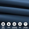Jorohiker 9ft Patio Umbrella Replacement Canopy for 8 Ribs，Durable，Waterproof, UV-Resistant