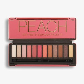 Paleta 12 Sombras Opacas y Metalicas, Roba Miradas, Peach, Paquete de 1                                                                               