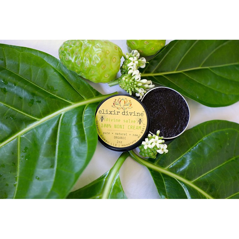 Elixir Divine Organic Noni Fruit Cream [Divine Salve] Organic Hawaii