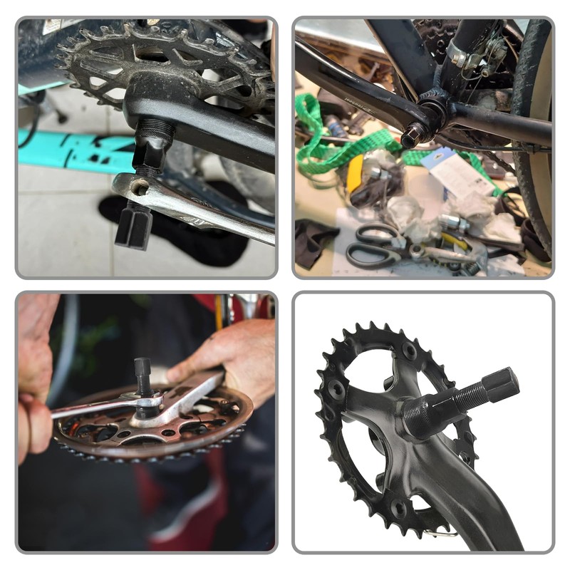 CIXLOGIC Bicycle Crank Puller Crank Remover Bike Crankset Crank Arm