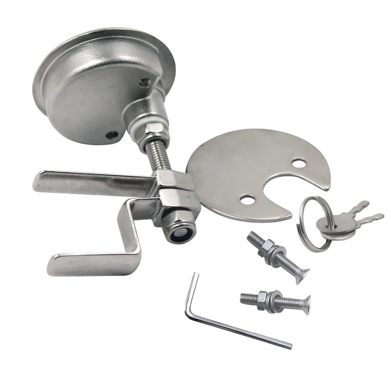 SHENGHUISS 2 Pack Boat Deck Cam Latch Hatch Locking Style