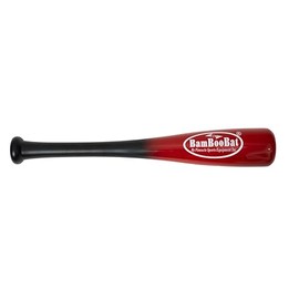 BamBooBat by Pinnacle Sports Equipment INC. Adult Baseball and Softball Wood One Hand Training Bat- 18 Inch or 21 Inch