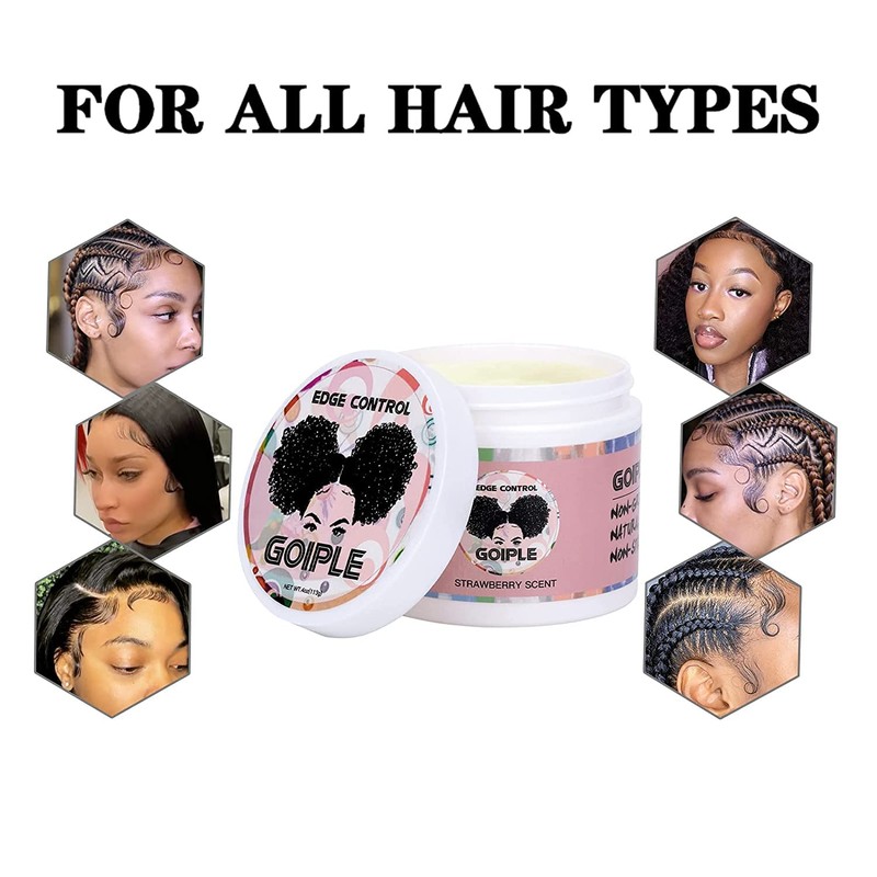 Goiple Edge Control Wax for Women - Strong Hold, Non-greasy