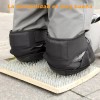 Rodilleras Kidomy Negras Resistente Uso Construcción Velcro Ajustable