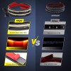 Nilight 30 Inch UTV Tailgate Light Strip 204 LED Red