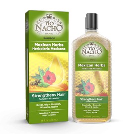 TIO NACHO Mexican Herbs Shampoo 14 oz (Pack of 4)