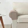 VEGCOO 4 Pcs Armrest Chair Covers, Stretch Arm Rest Covers