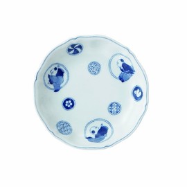 Karako Marumon AM-MMKRI5F 6.7 inches (17 cm) Deep Plate